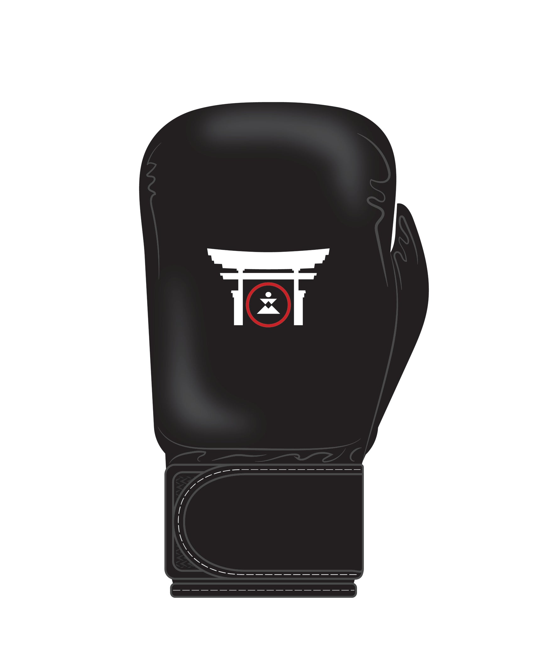 Custom Boxing Glove, Black