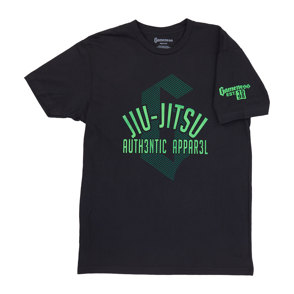 Gameness Jiu-Jitsu Authentic Tee Black