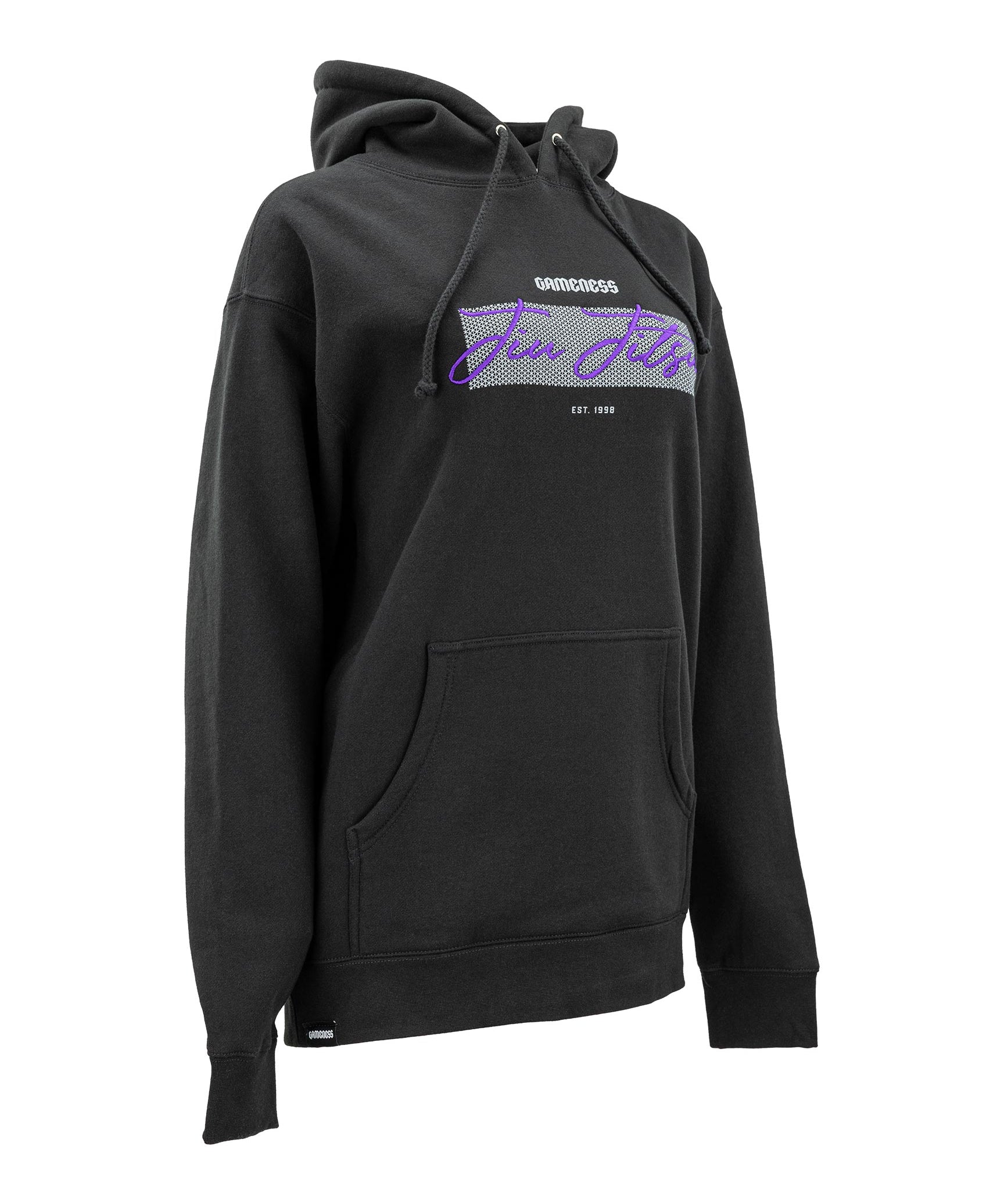 Gameness Roll With Us Hoodie Black Purple