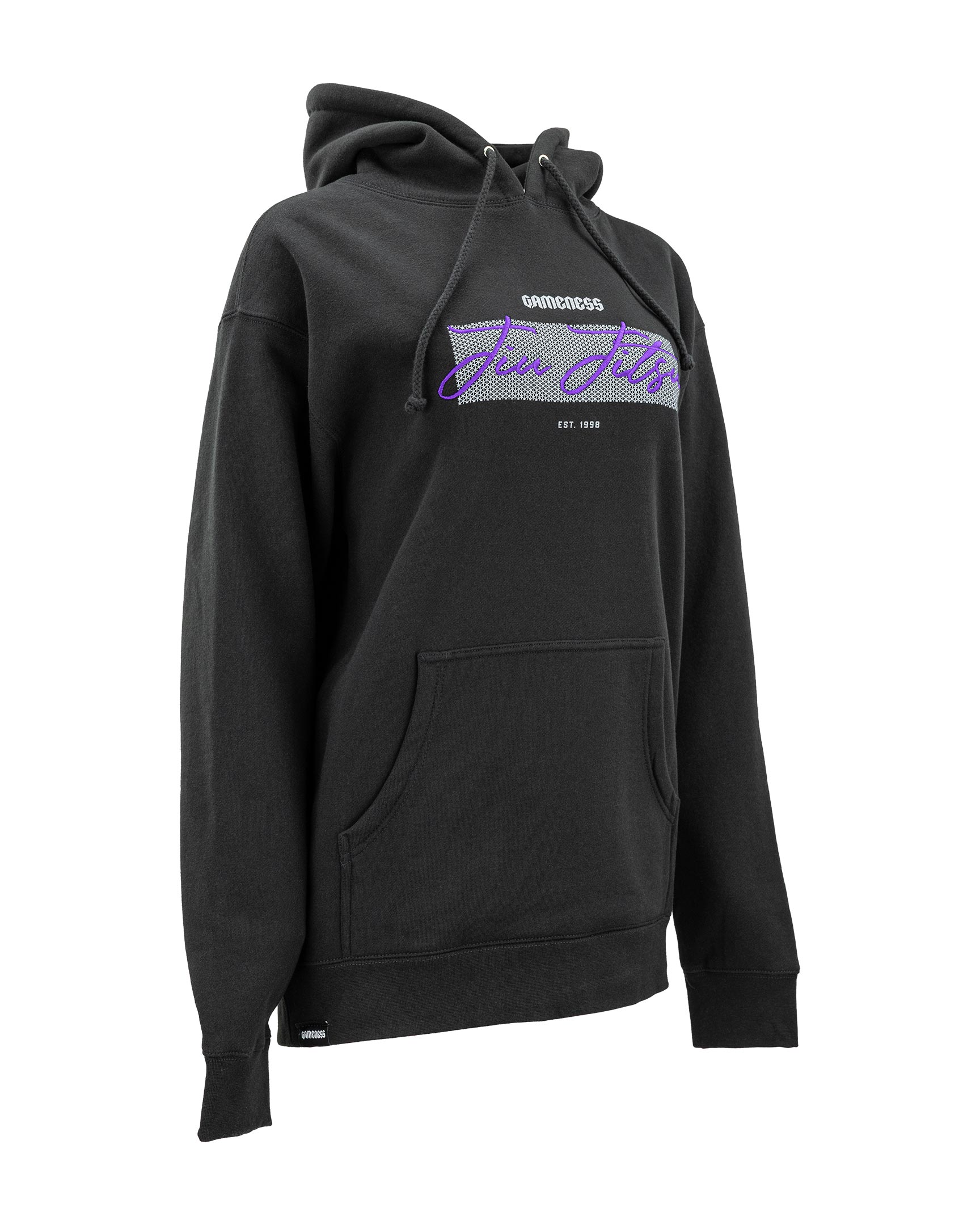 Gameness Roll With Us Hoodie Black Purple