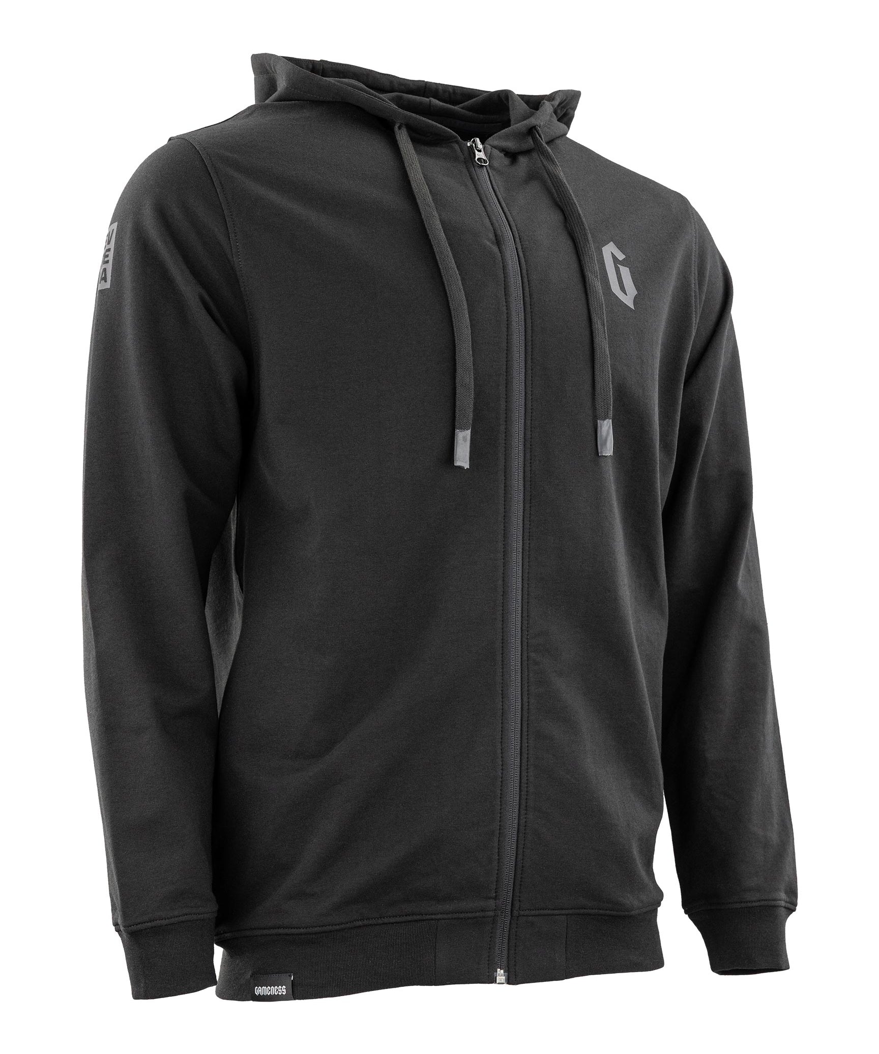 Gameness Men's Evreda Zip Hoodie Black