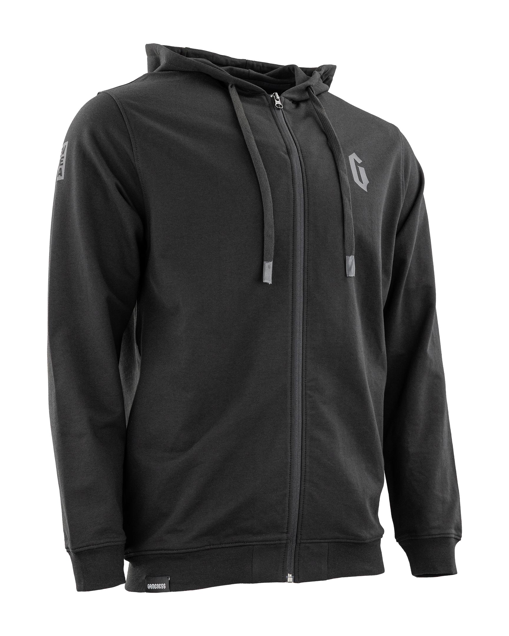 Gameness Men's Evreda Zip Hoodie Black