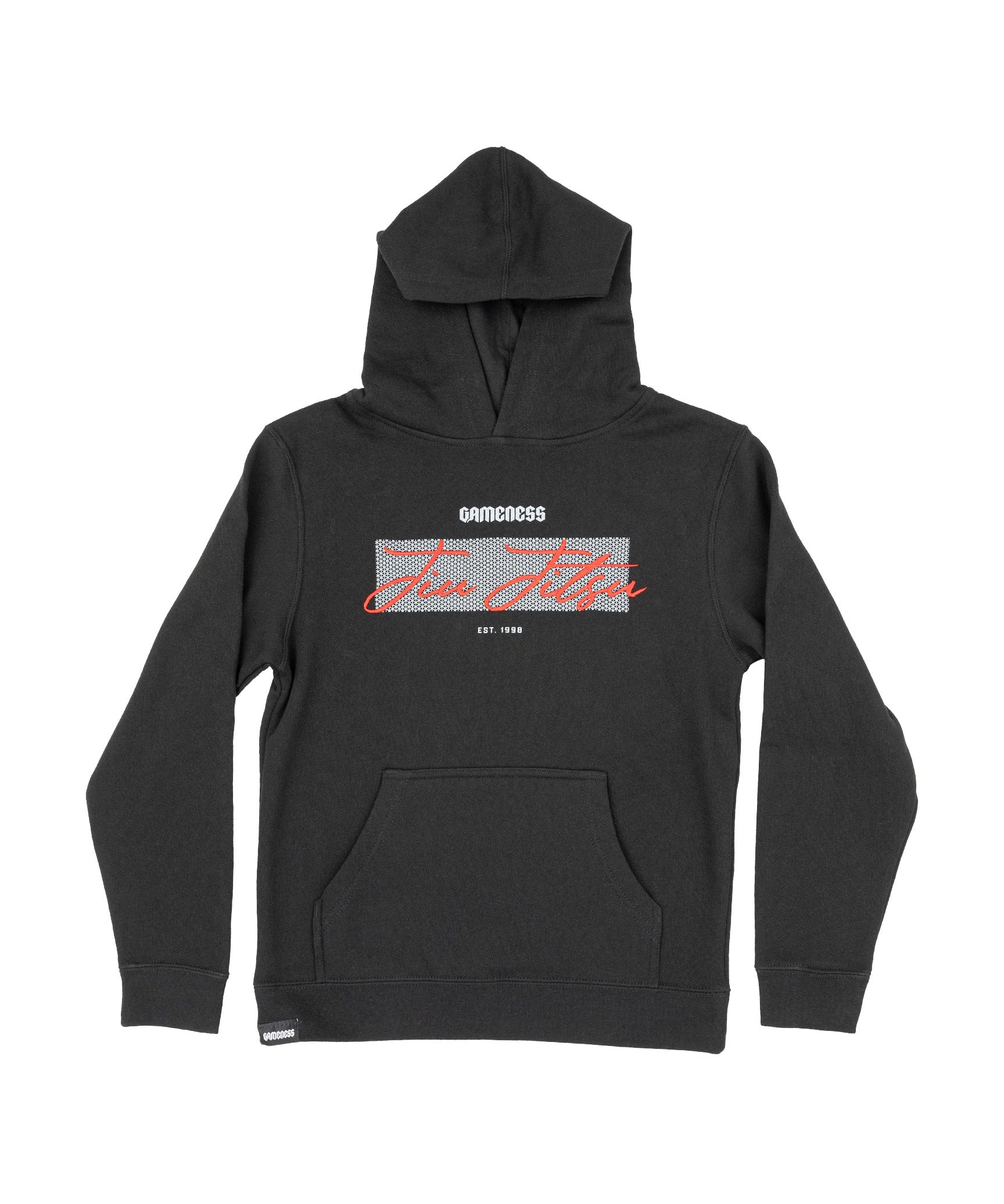 Gameness Youth Roll with Us Hoodie Black Red