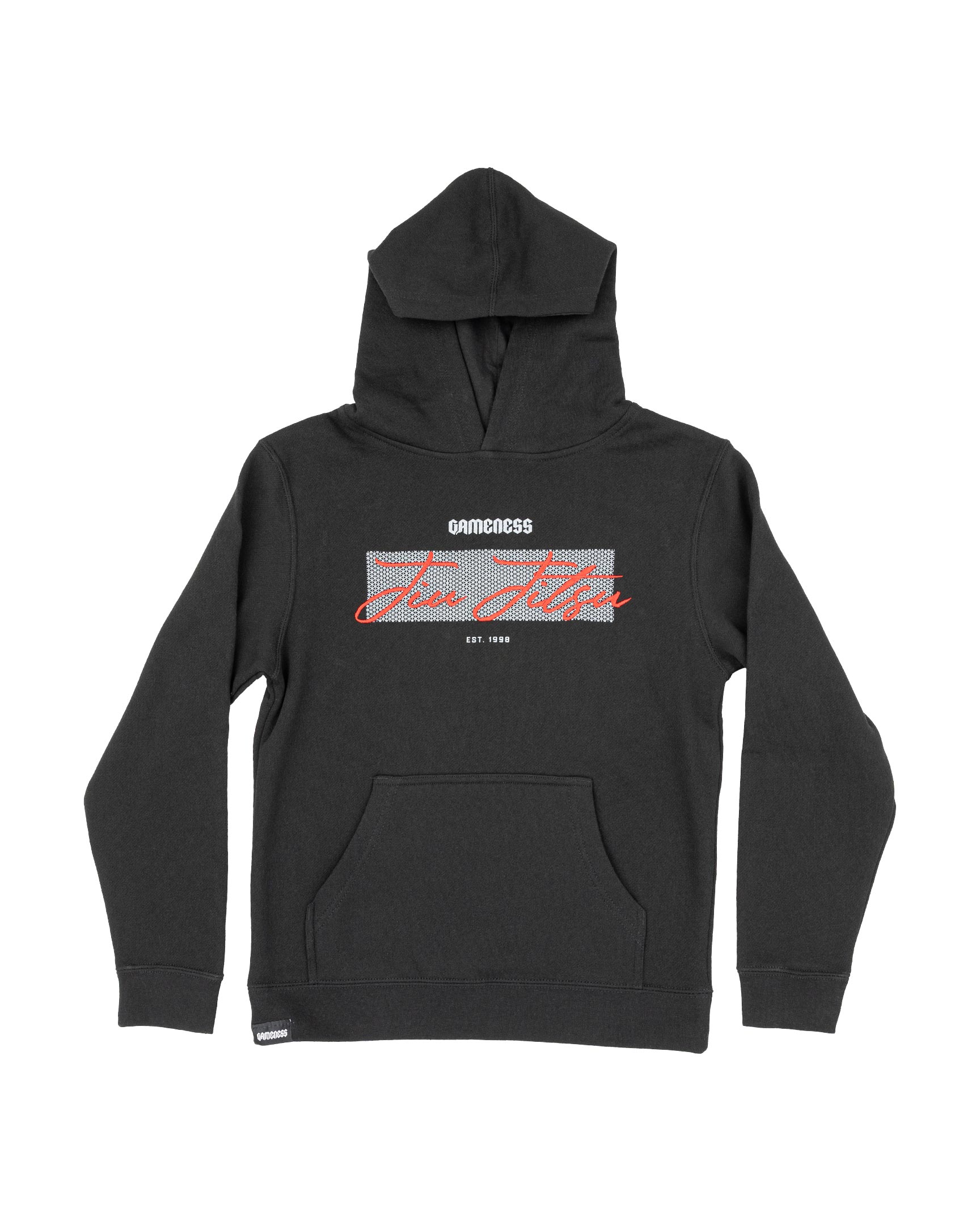 Gameness Youth Roll with Us Hoodie Black Red
