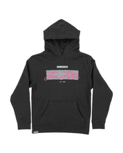 Gameness Youth Roll with Us Hoodie Black Pink