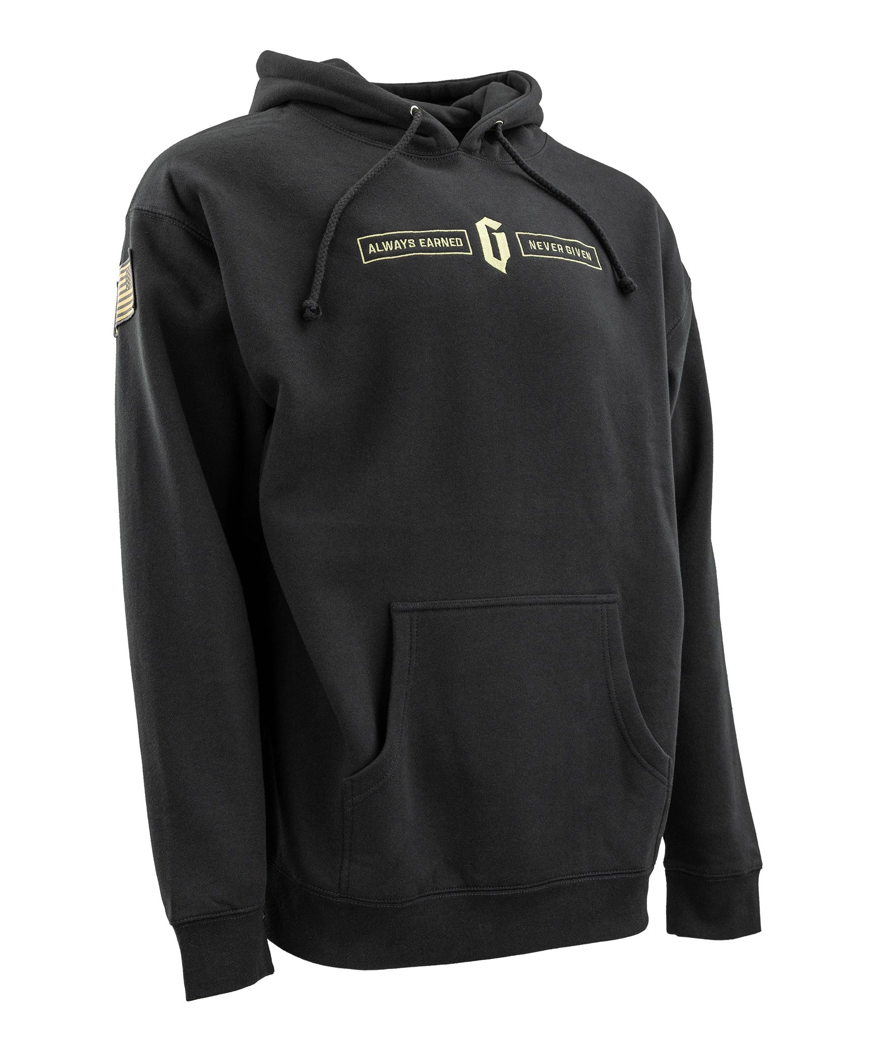 Gameness Men's Combate Hoodie Black