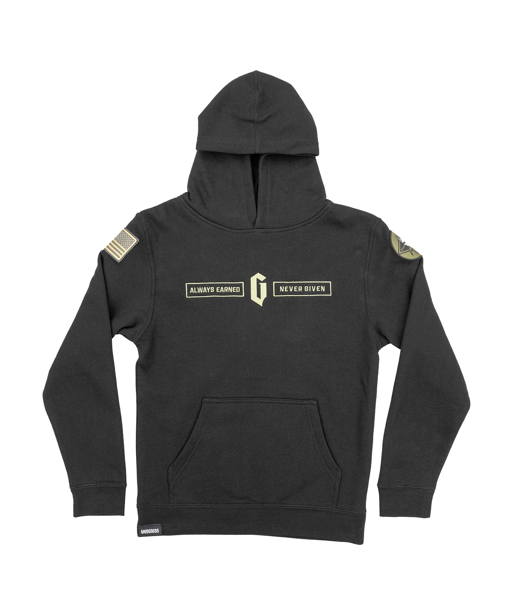 Gameness Youth Combate Hoodie Black