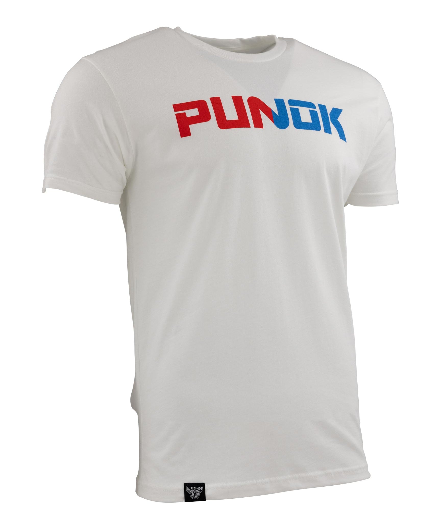 Punok Men's Two Tone Tee White