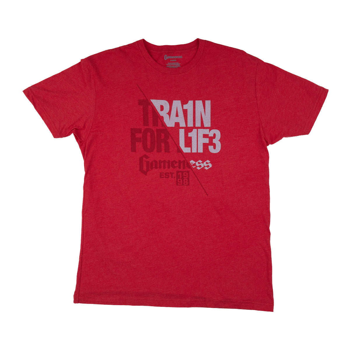 Train for Life Tee Red