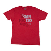 Train for Life Tee Red