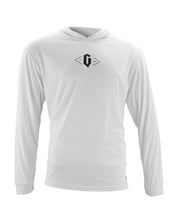 Gameness Men's Everyday Performance Hooded Tee White