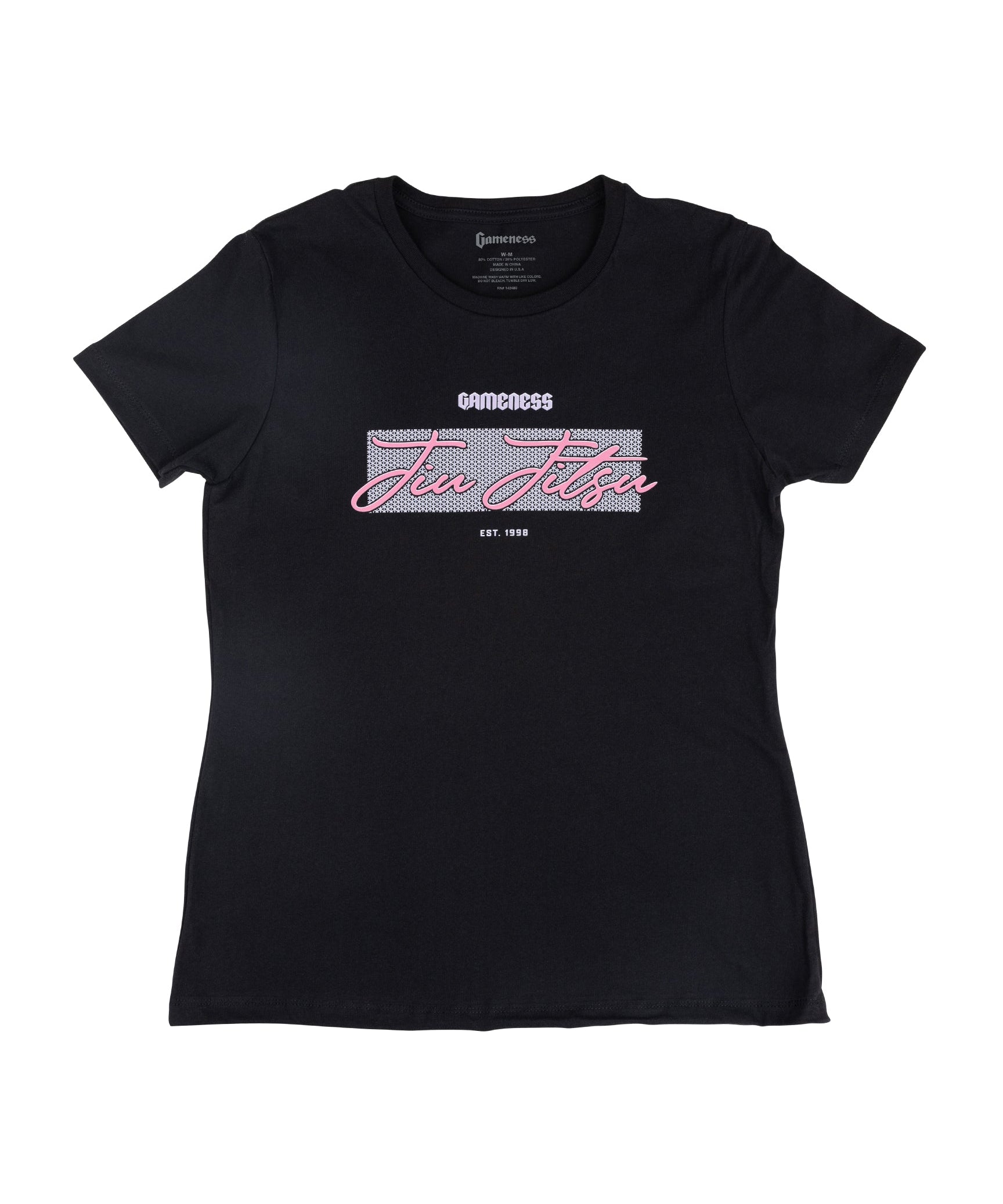 Gameness Women's Roll with Us Tee Black