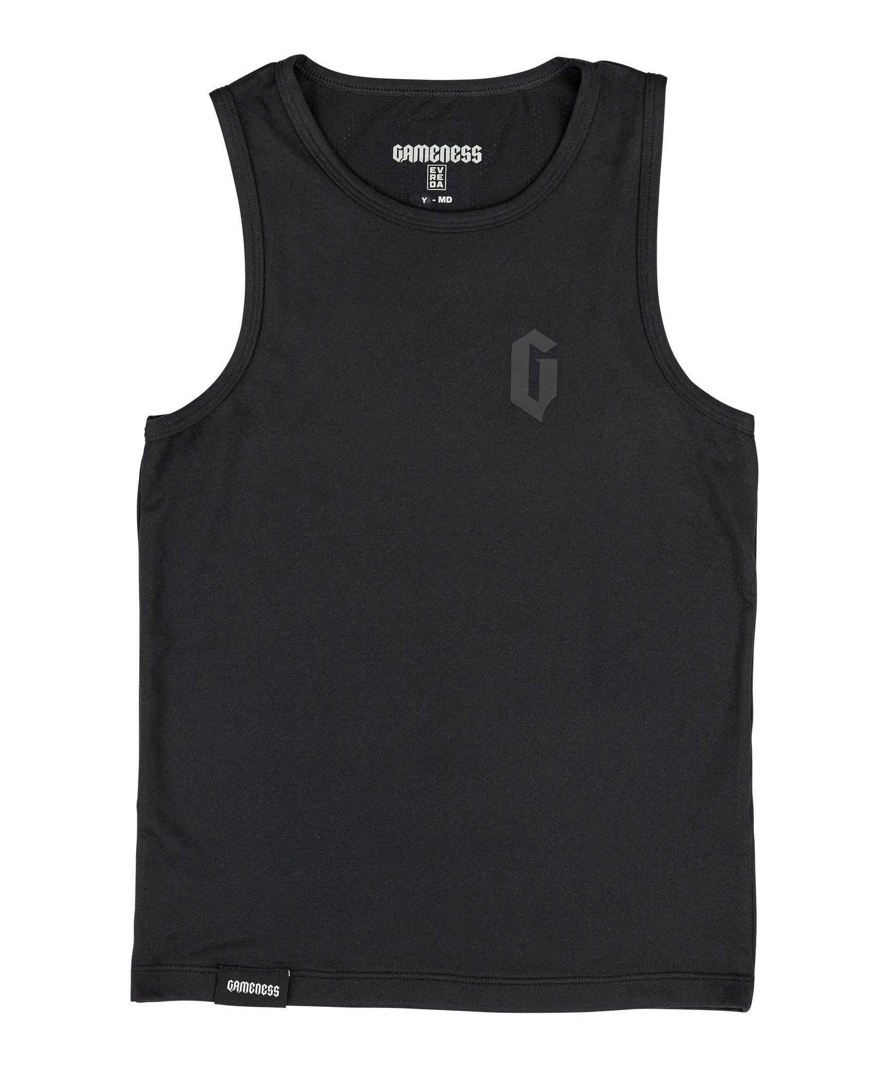 Gameness Boy's Evreda Tank Black