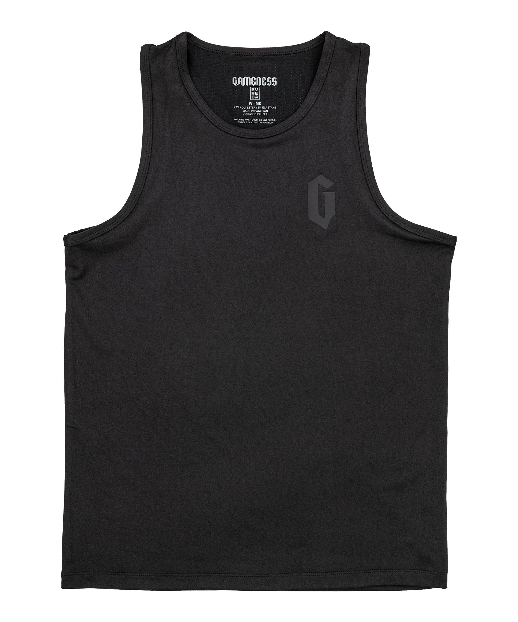 Gameness Girl's Evreda Tank Black