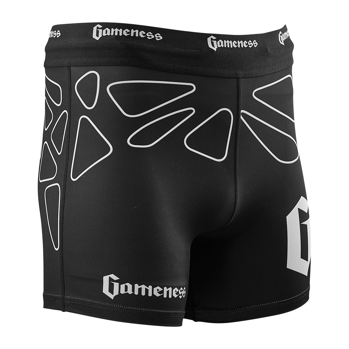 Gameness Men's Vale Tudo Short Black