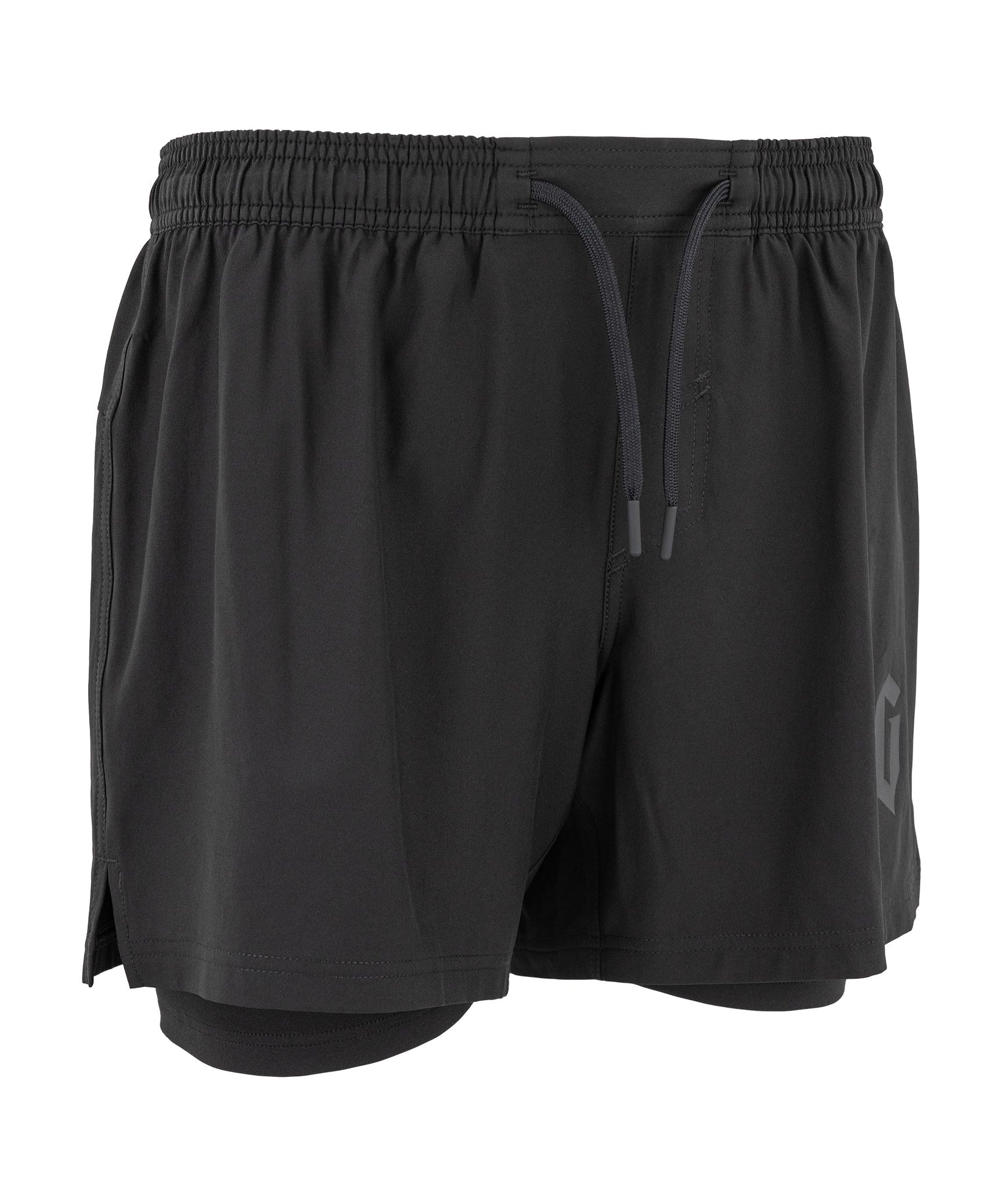 Gameness Women's Wazaflex Lined Training Shorts Black