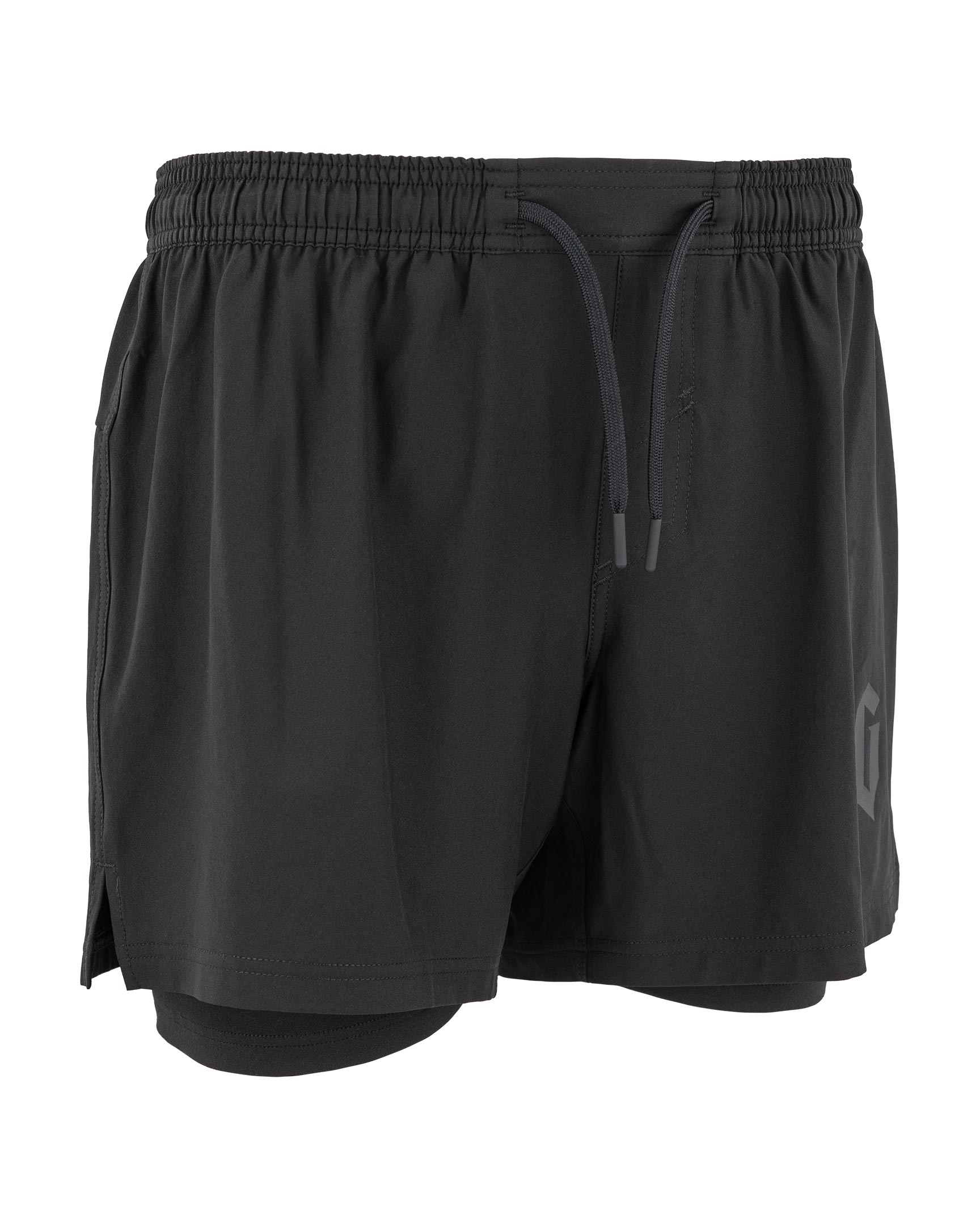 Gameness Women's Wazaflex Lined Training Shorts Black