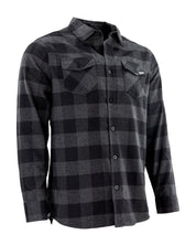 Gameness Roll Call Men's Flannel Shirt Black Grey