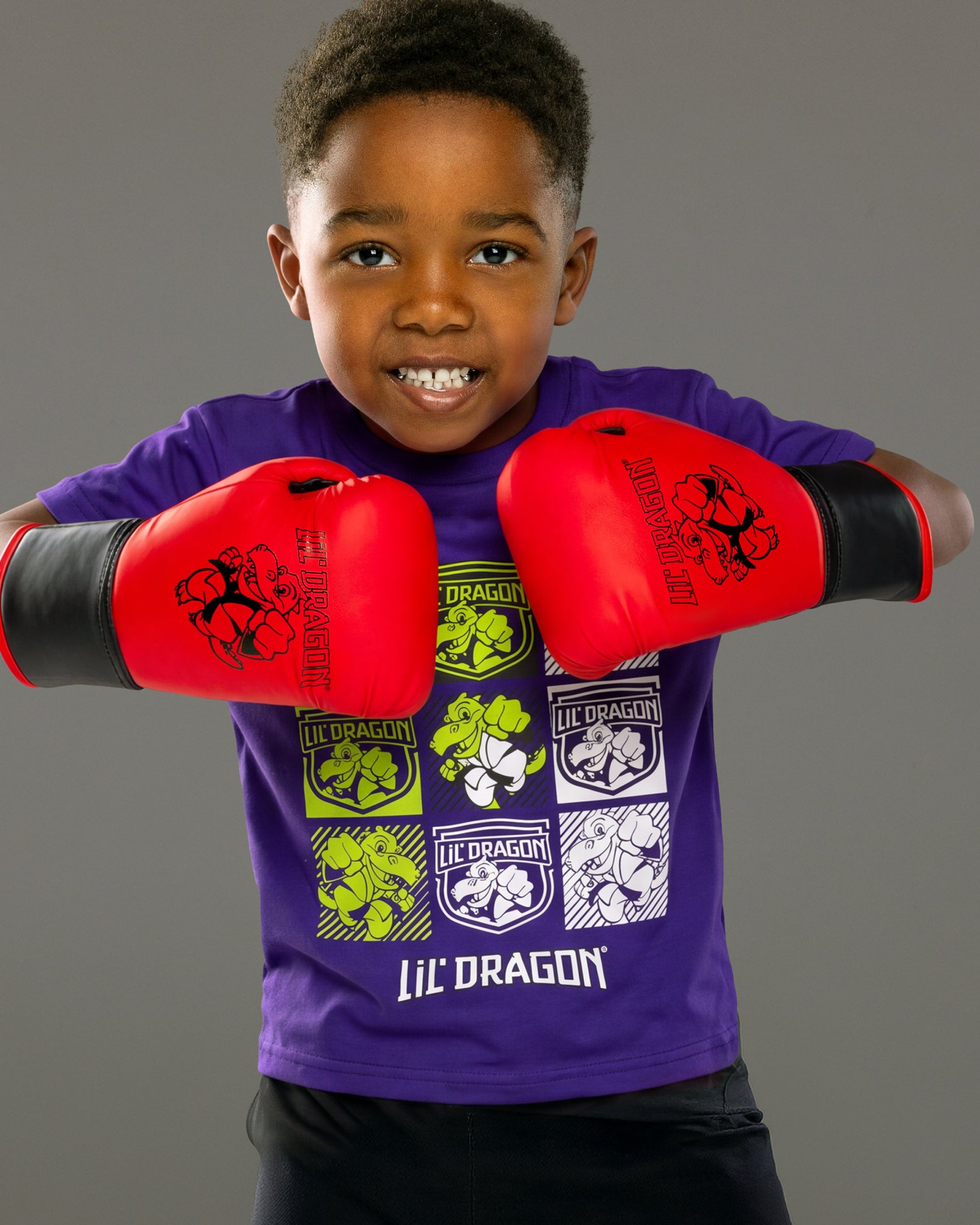 Kid's Lil' Dragon Multiprint Tee