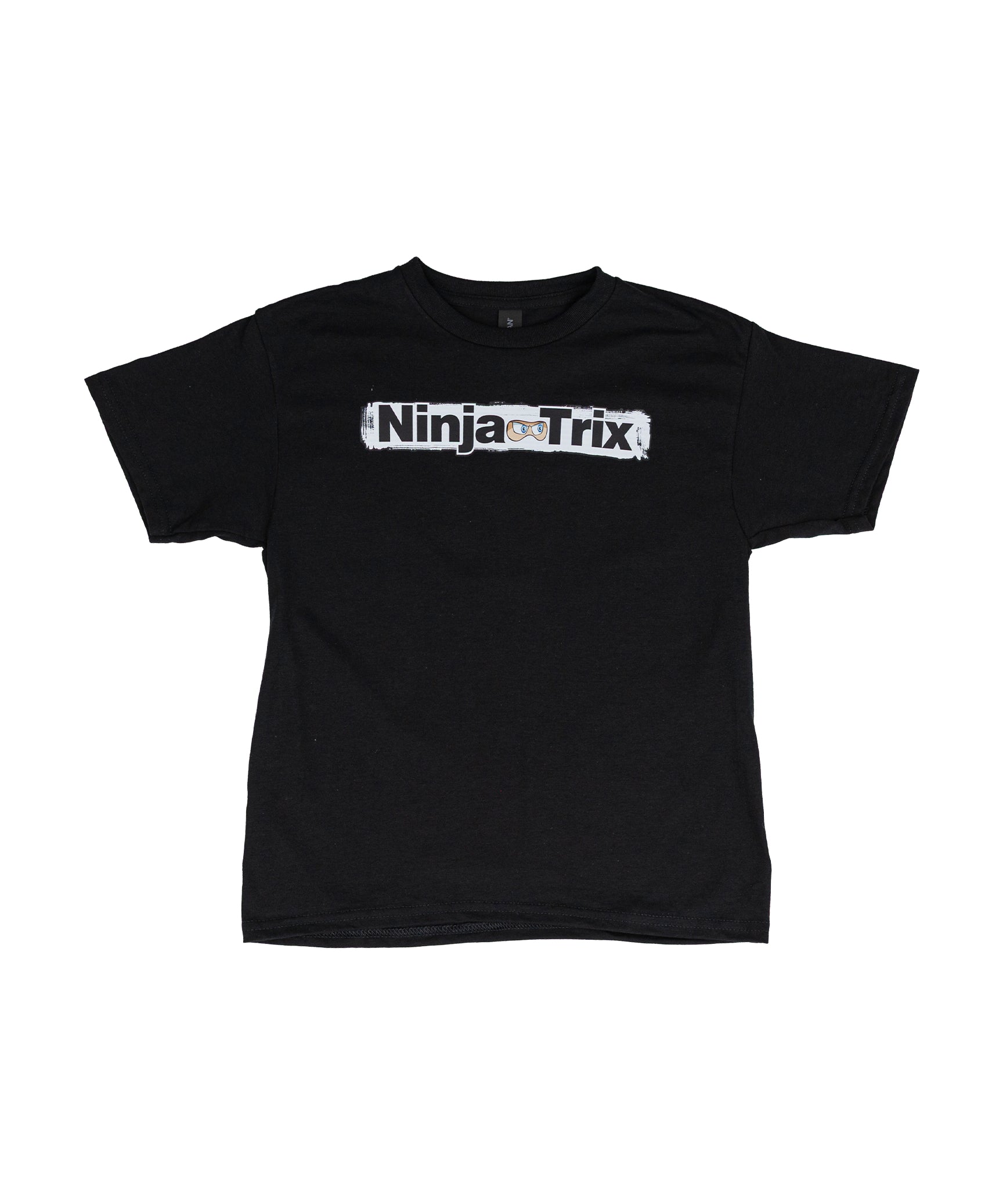 NinjaTrix Belt Rank Tee Black Black White