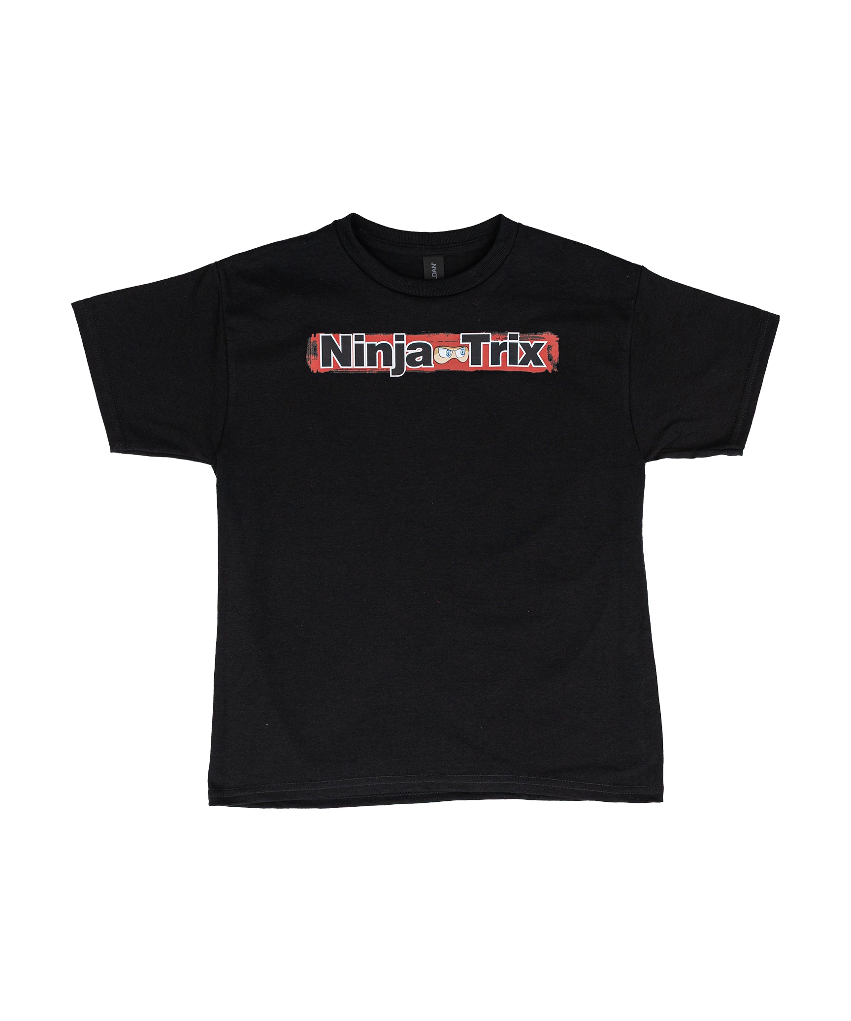 NinjaTrix Belt Rank Tee Black Black Red