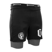 Spirit Animal Grappling Short Black White