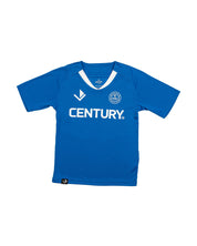 Youth V Neck Training Tee Blue