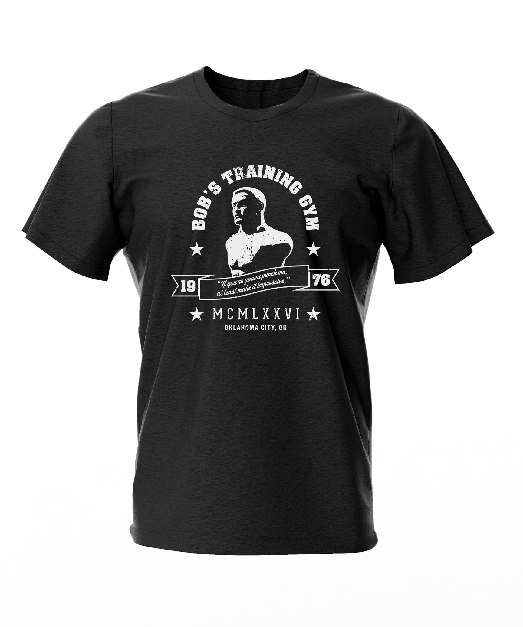 BOB's Gym Tee Black