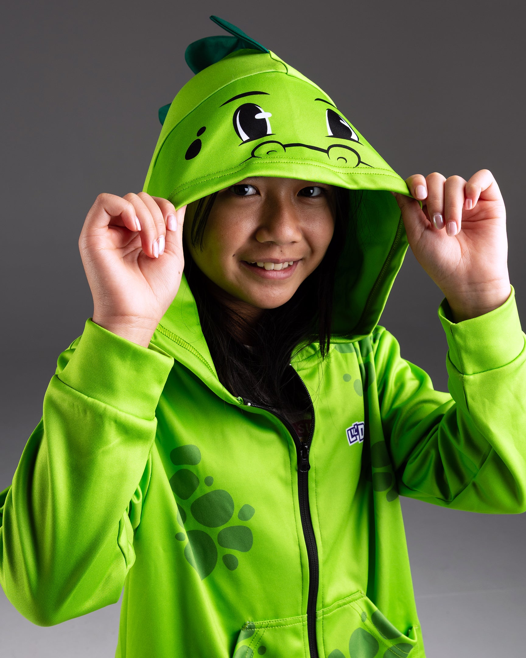Kid's Lil' Dragon Front Zip Hoodie