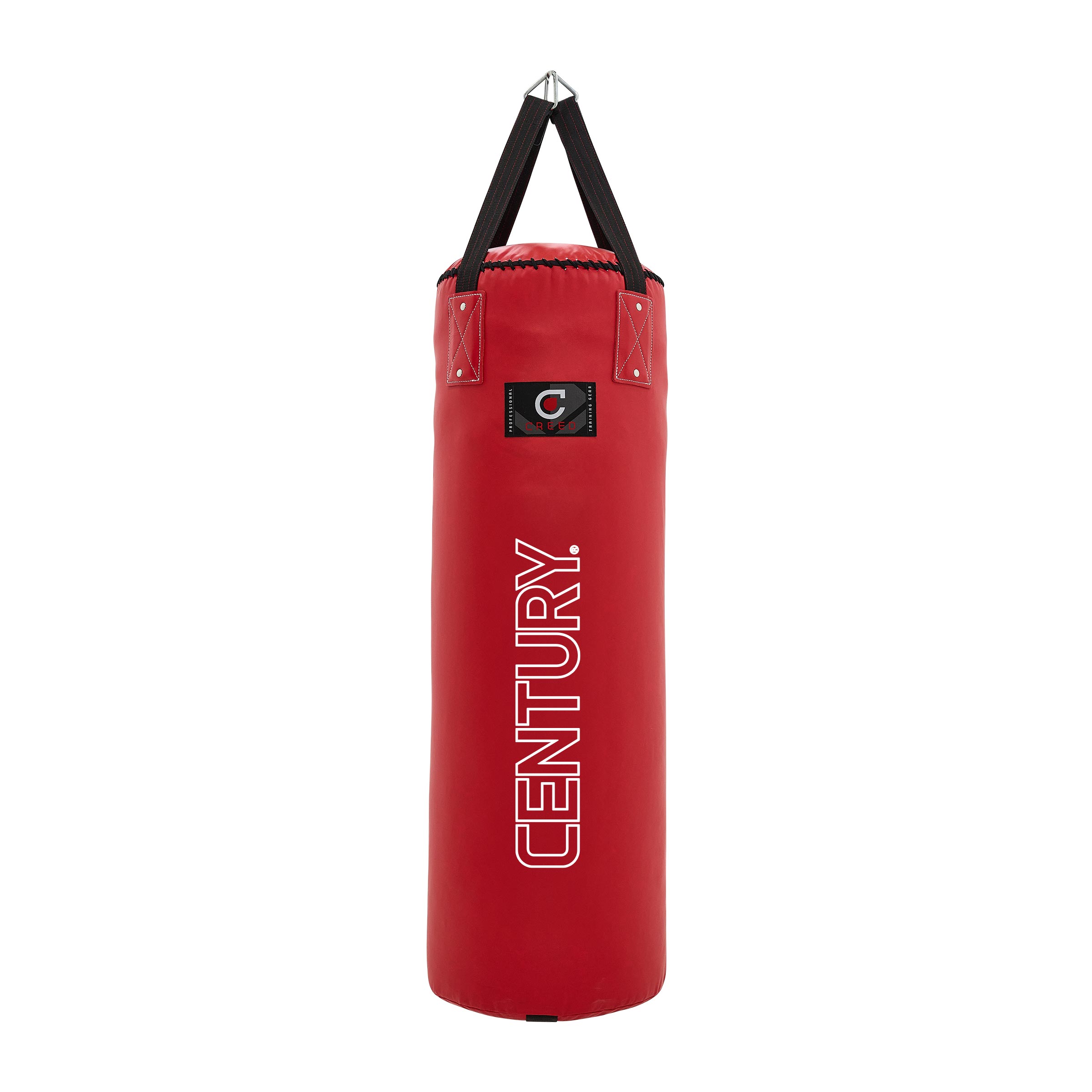 Creed 100 lb. Foam Lined Heavy Bag 100 lbs. Red