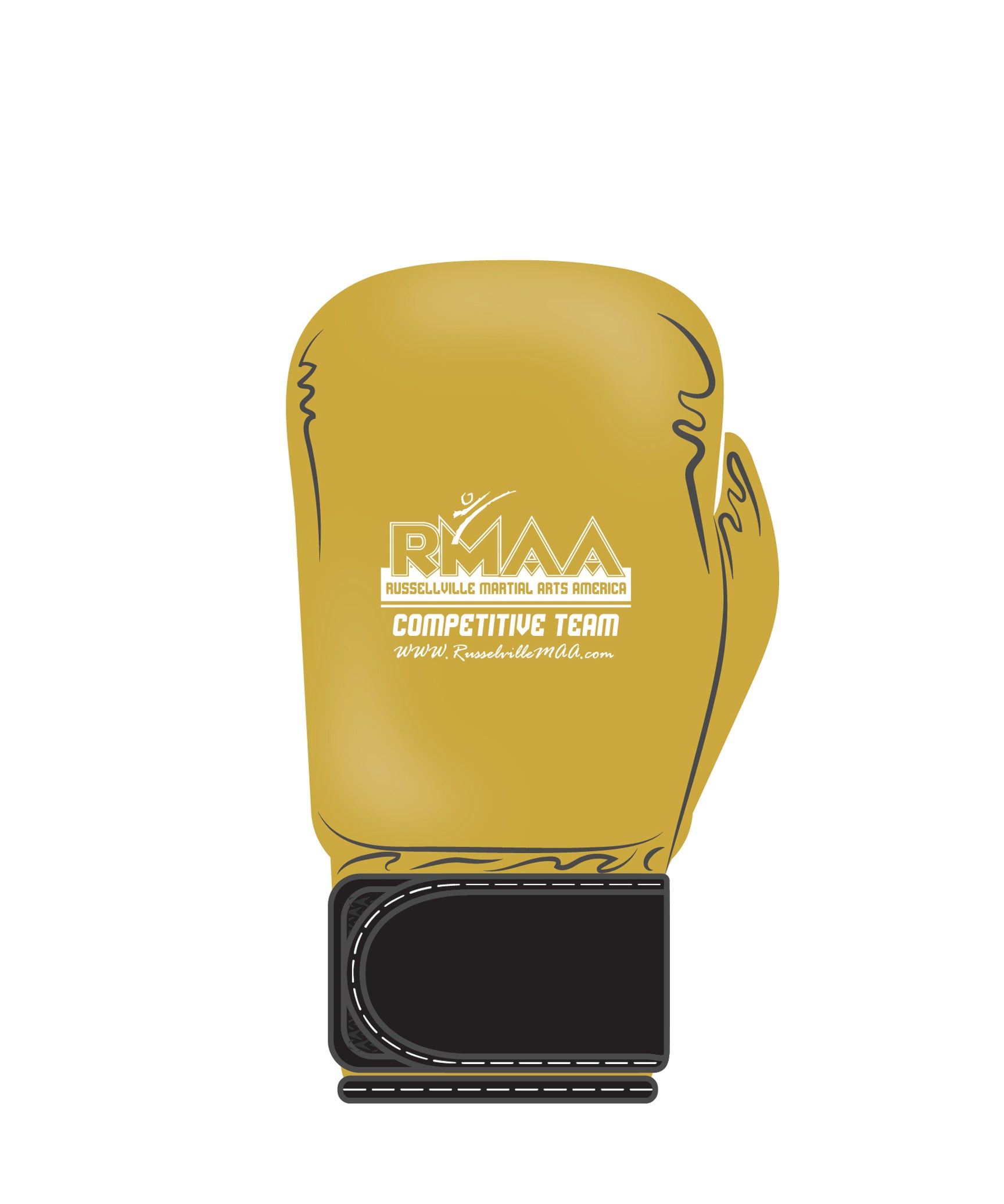 Custom Boxing Glove, Gold