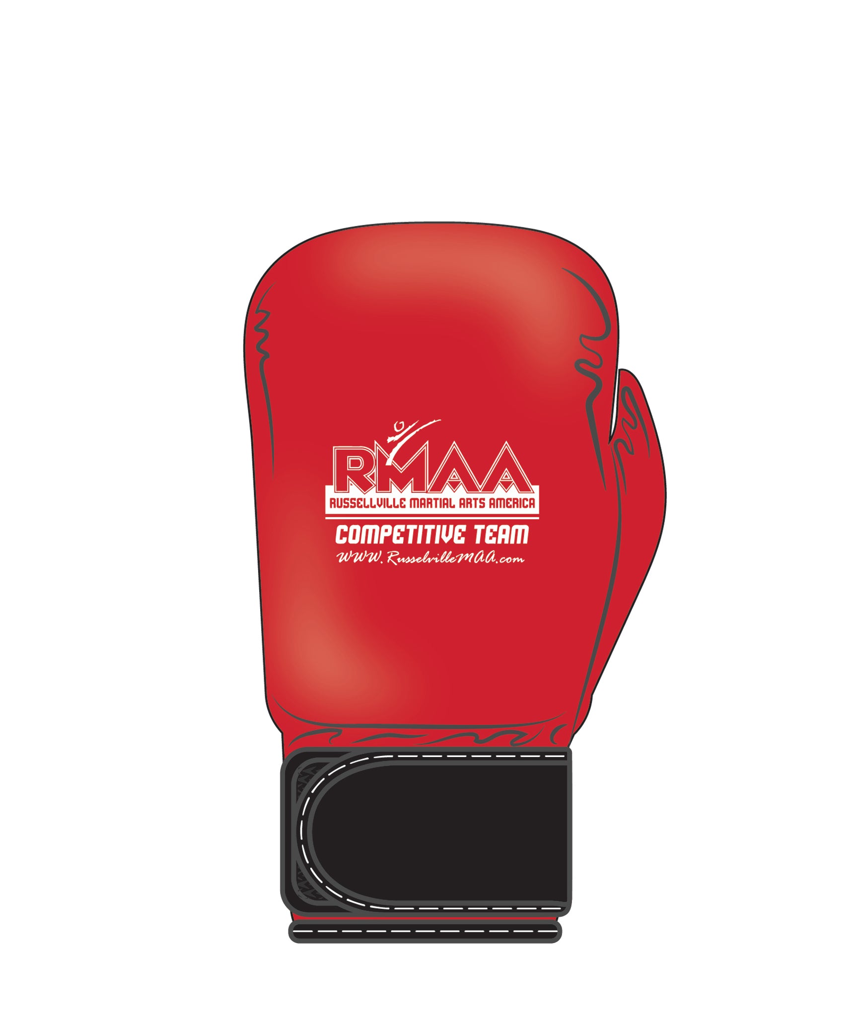 Custom Boxing Glove, Red