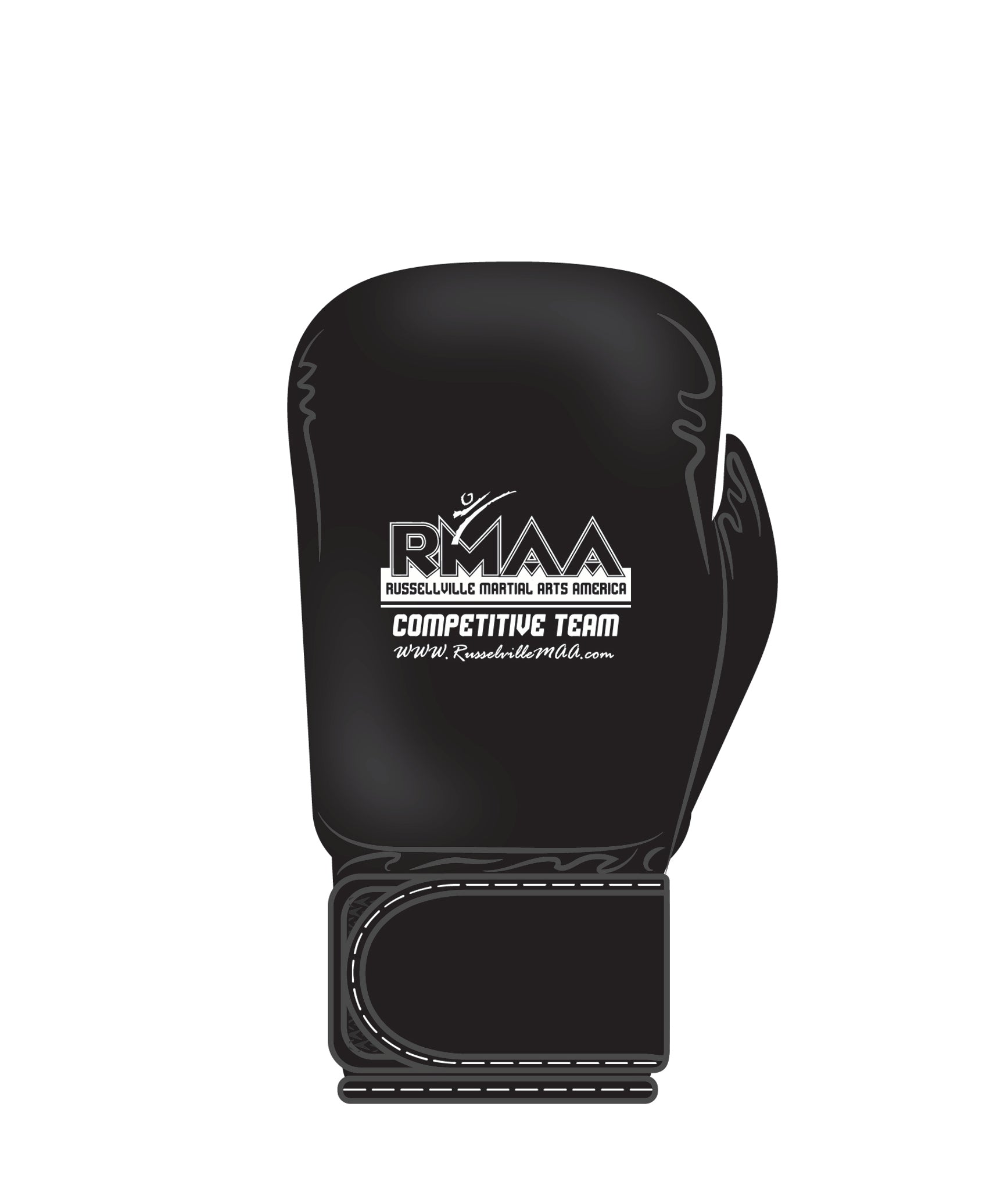 Custom Boxing Glove, Black