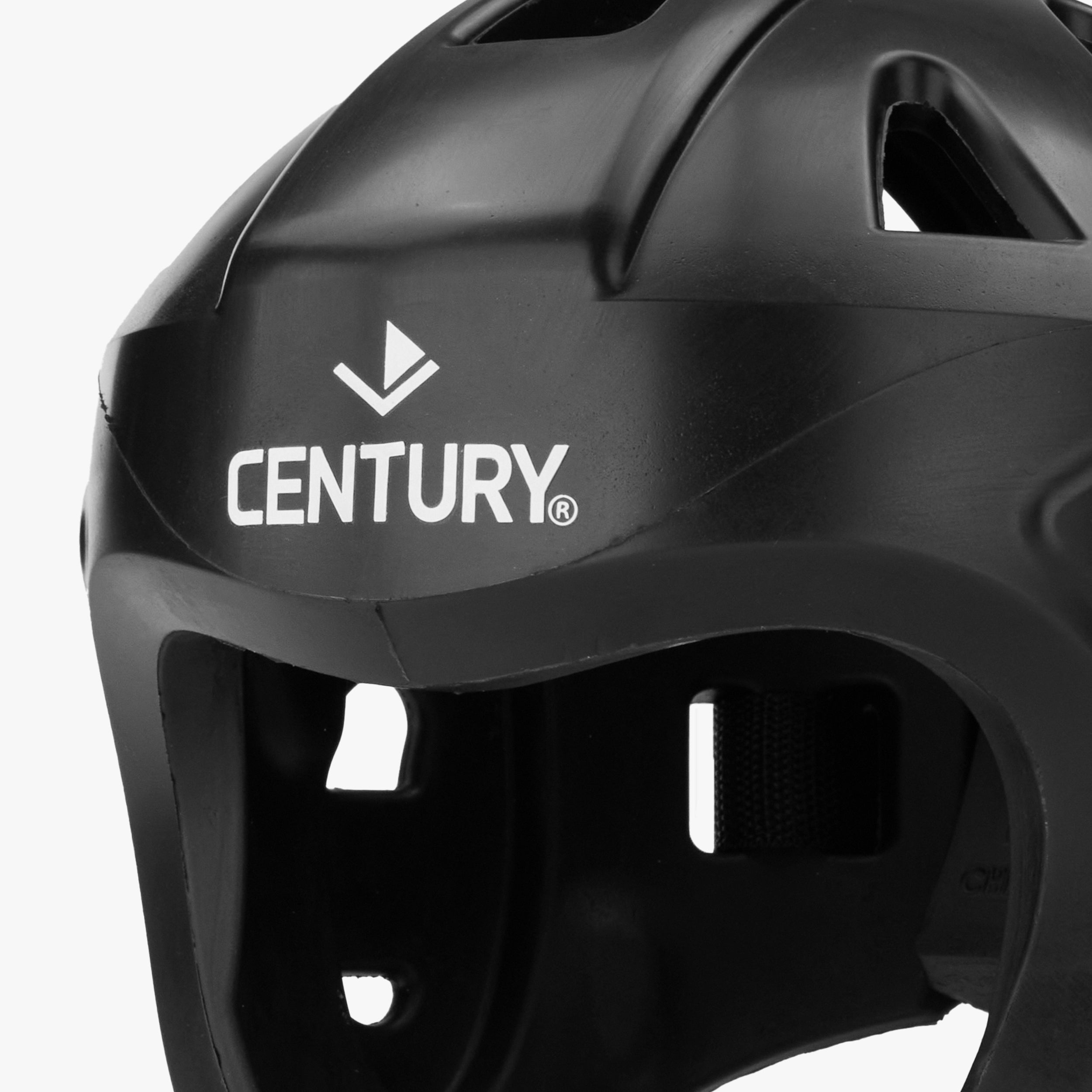 close up of forehead on century c-gear evolution headgear