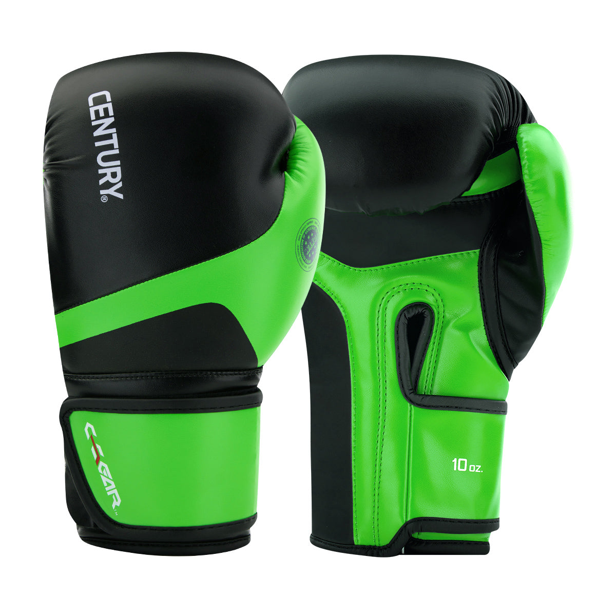 C-Gear Determination Kickboxing Punches 10 oz. Black Green