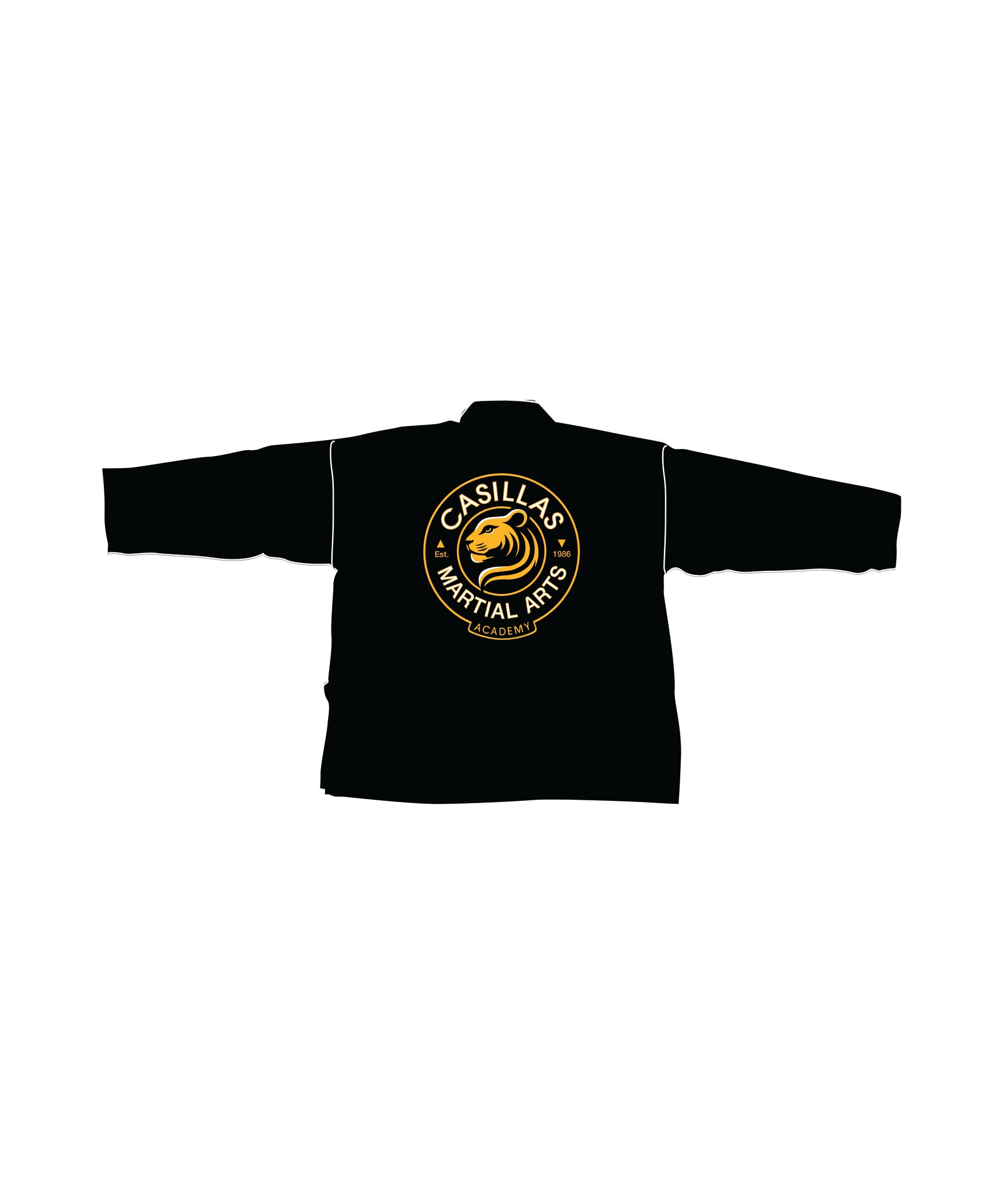 8oz Brushed Uniform, Black