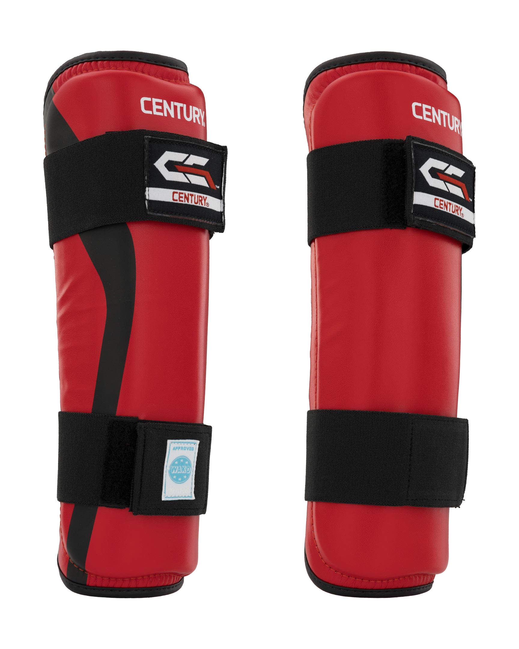 C-Gear Determination Shin Guards Red Black