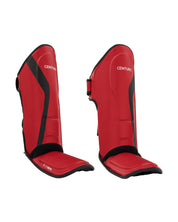 C-Gear Determination Shin Instep Red Black