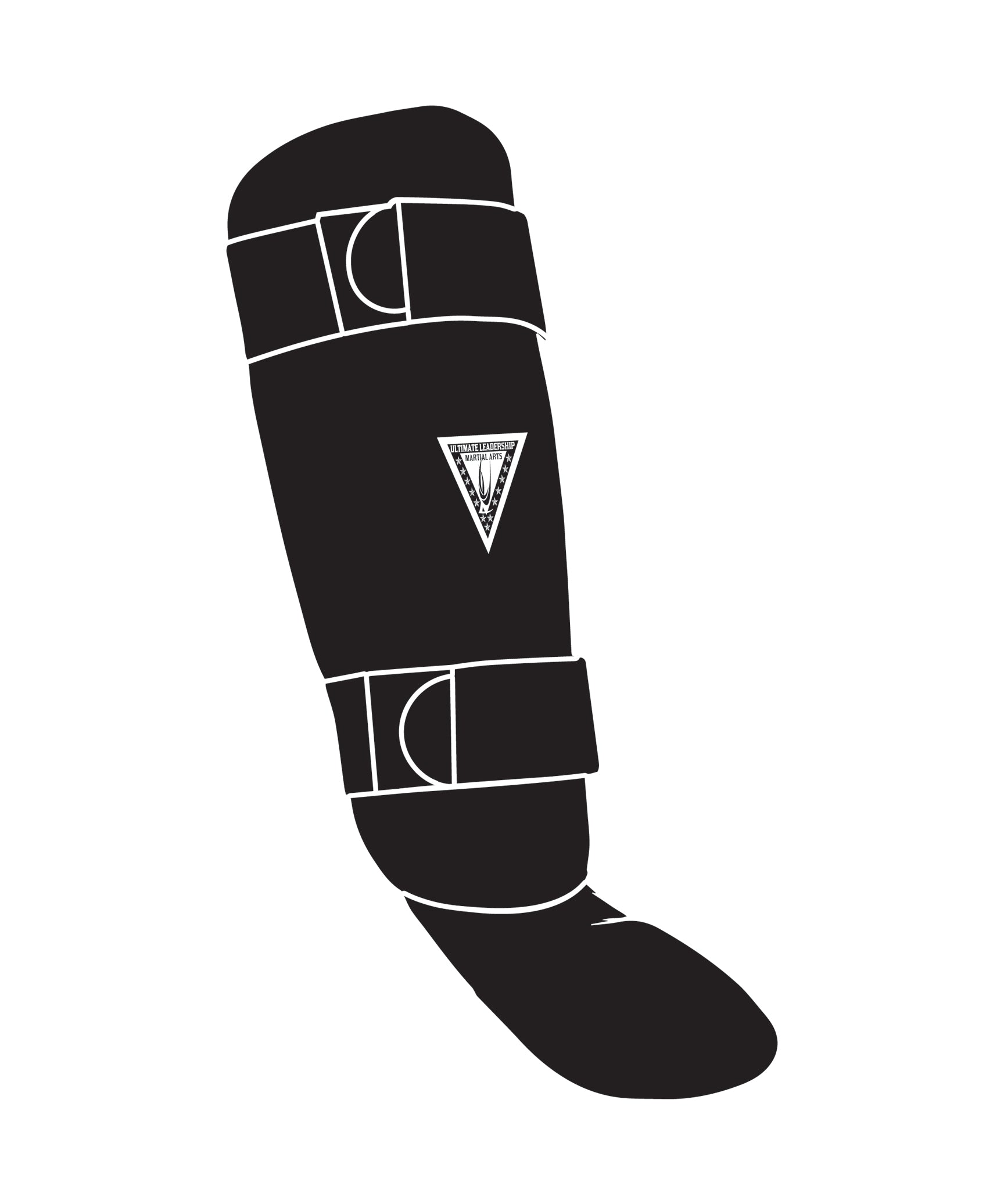Custom Kize Shin Instep Guard, Black