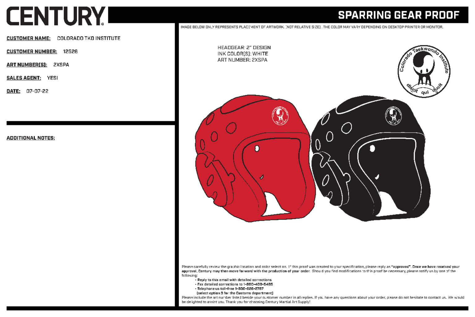 Century Headgear Custom, Black