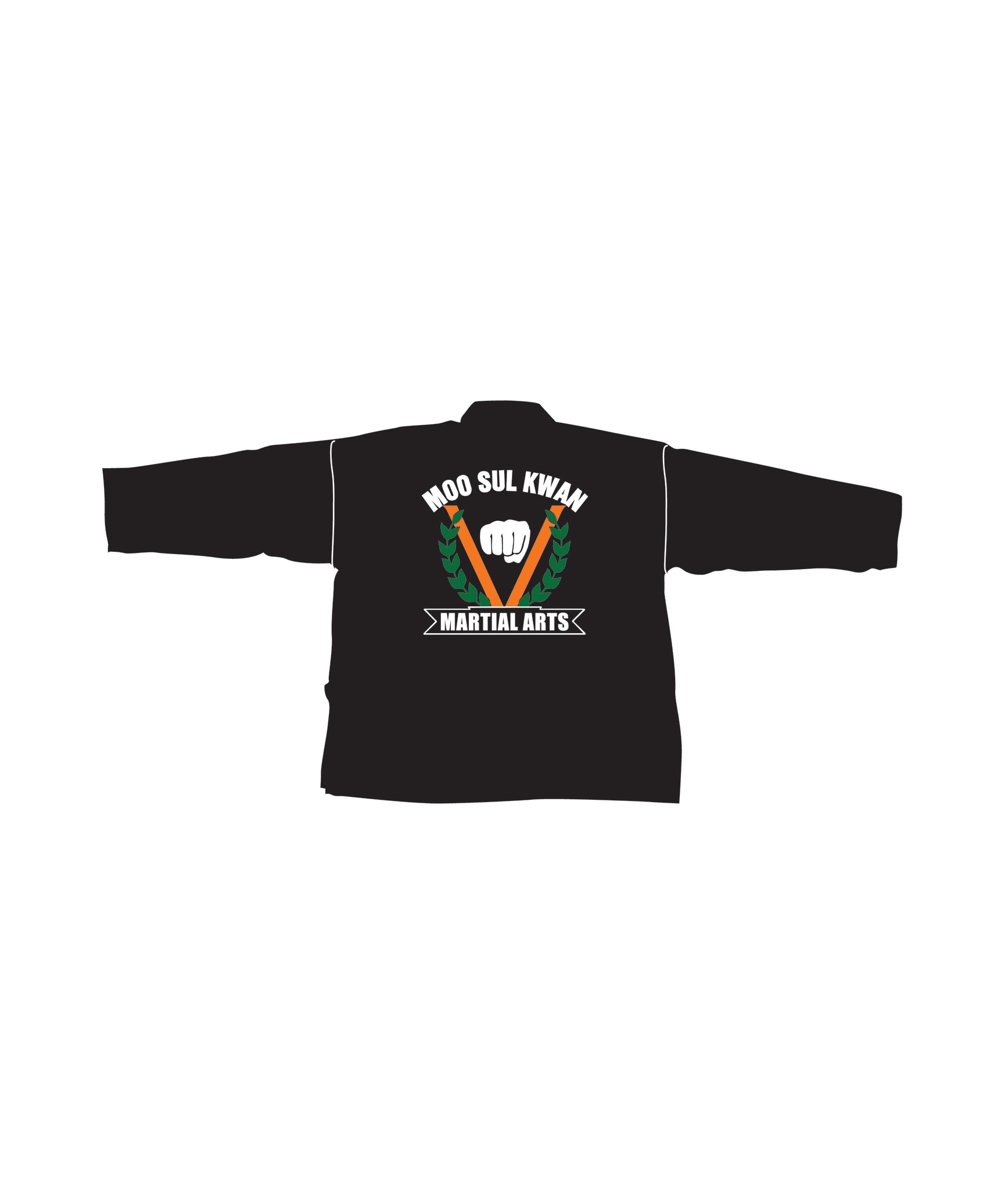 10oz 100% Cotton Uniform, Black