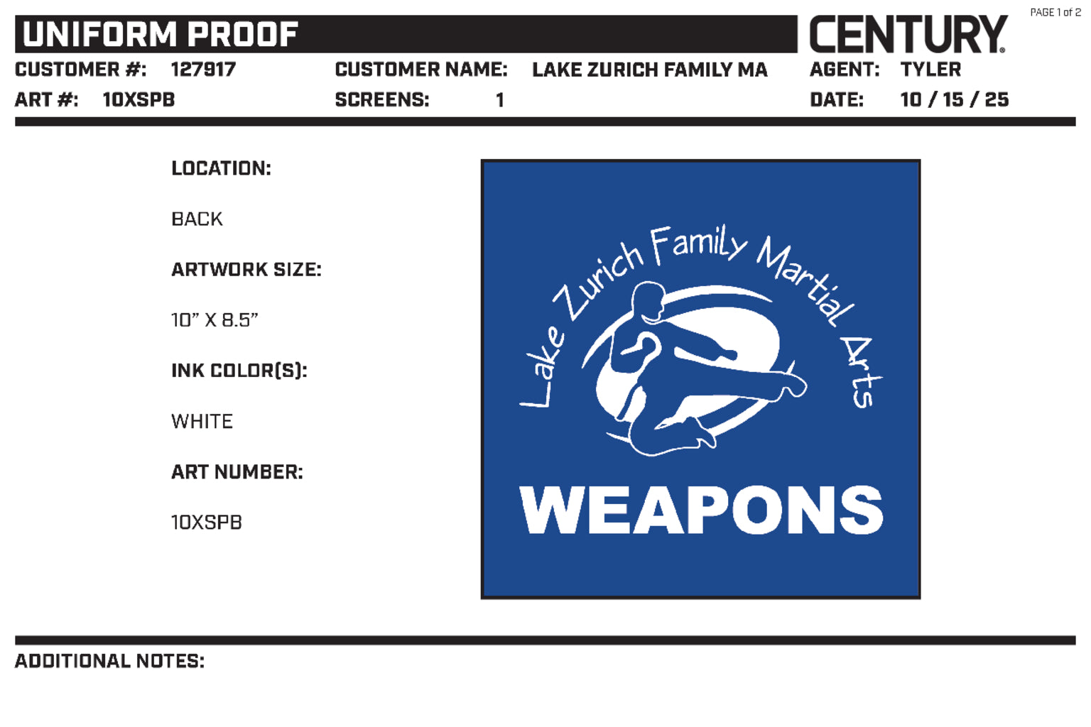 6oz Lightweight Student Jacket Custom, Blue