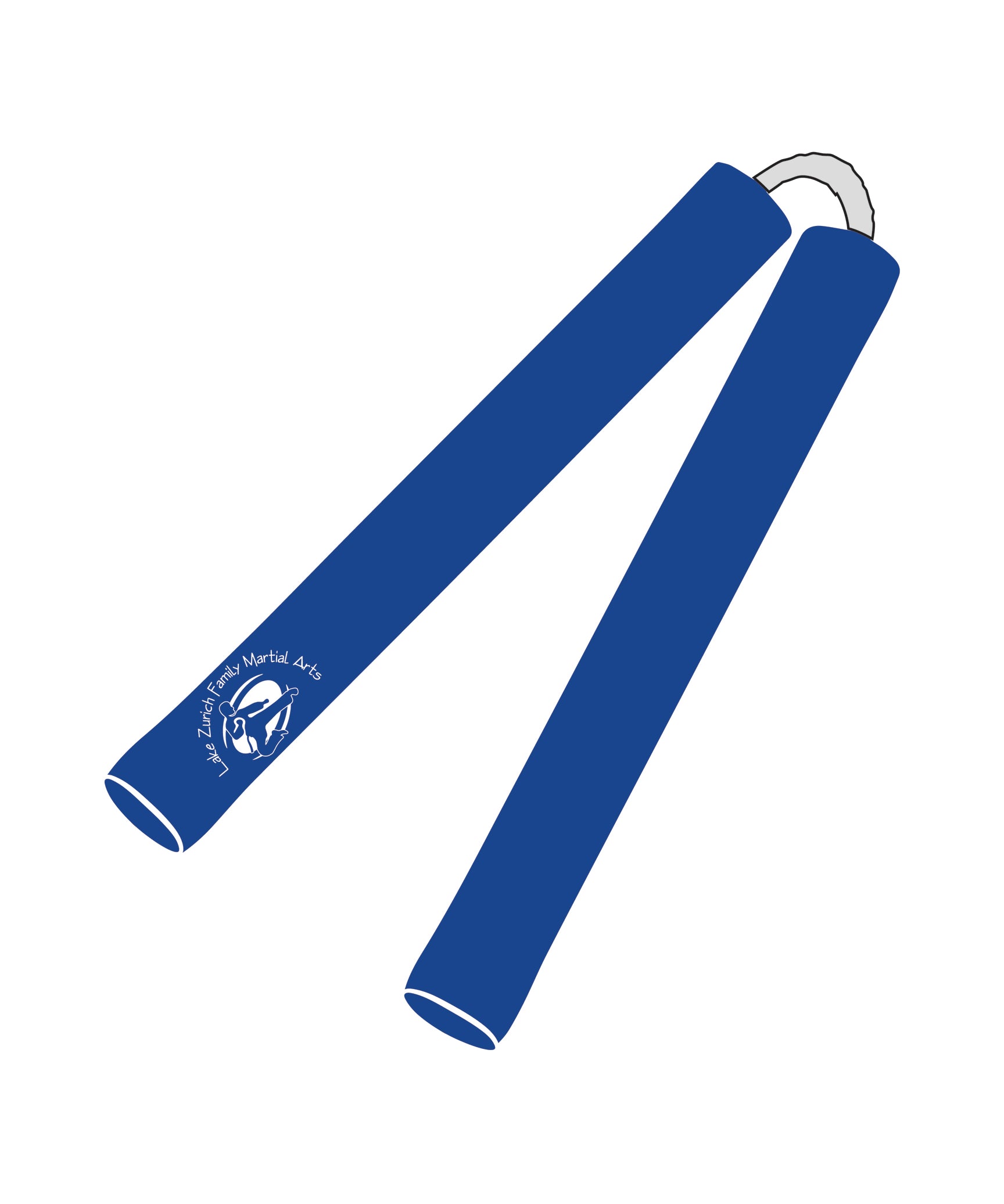 Custom Foam Ball Bearing Chuk, Blue