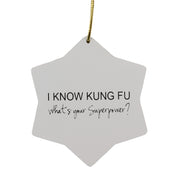 Eat. Sleep. JJ. / I Know Kung Fu