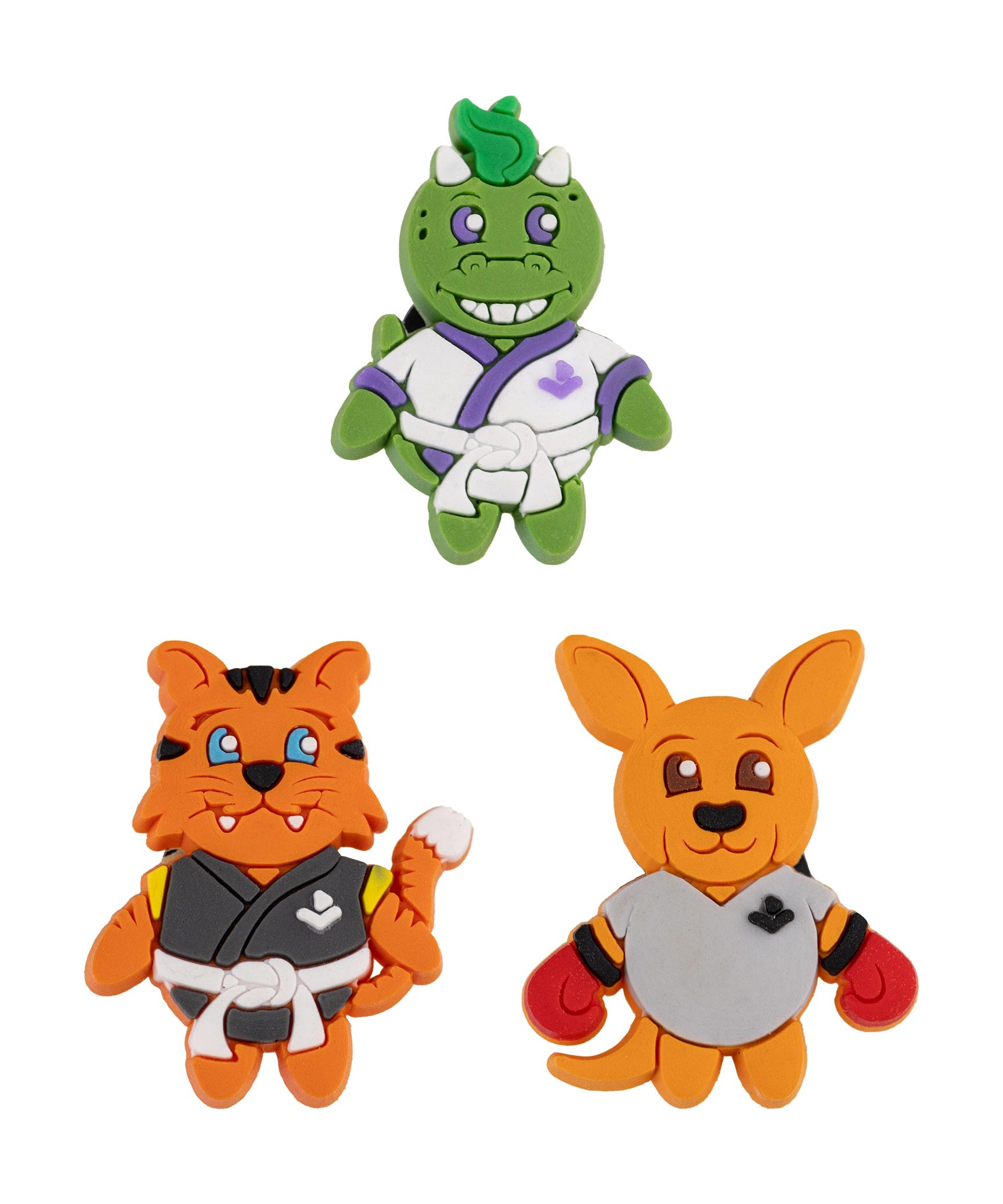 Lil' Dragon and Friends Shoe Charm 3 Pack