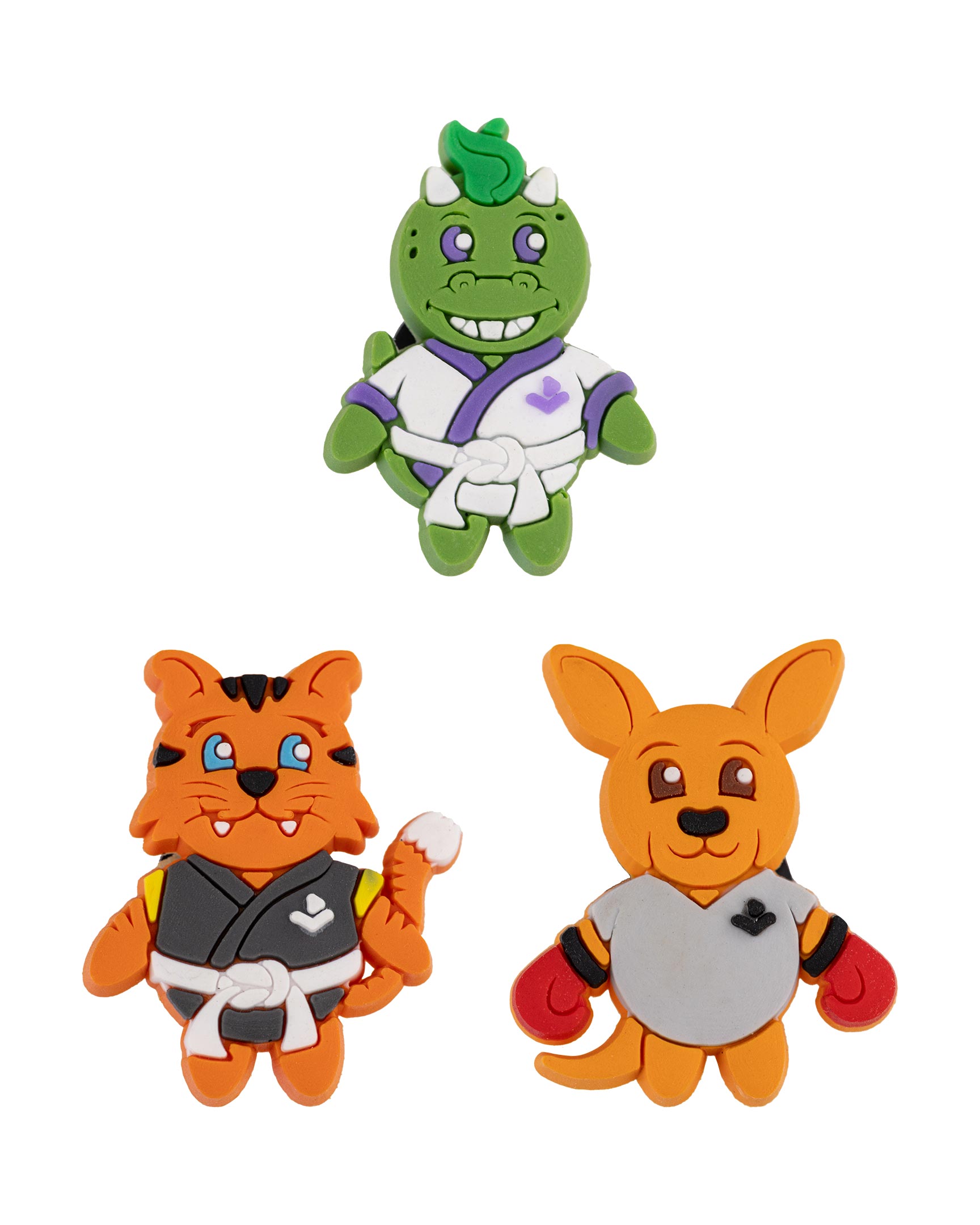 Lil' Dragon and Friends Shoe Charm 3 Pack