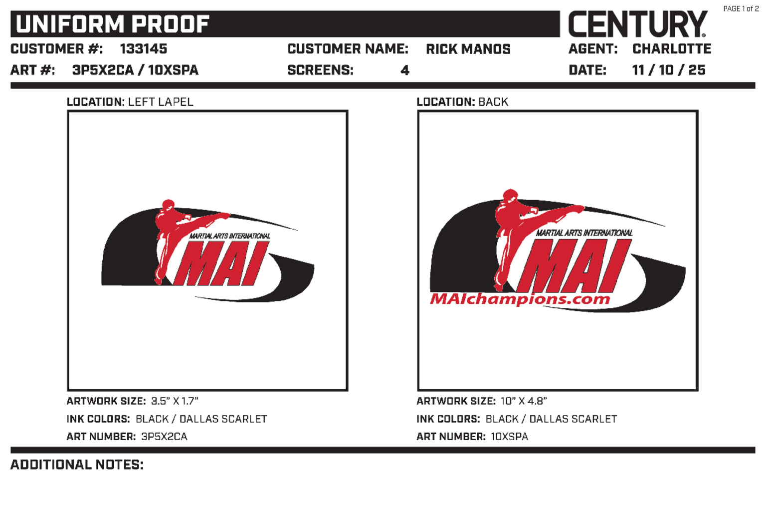 Student Elastic Uniform, White