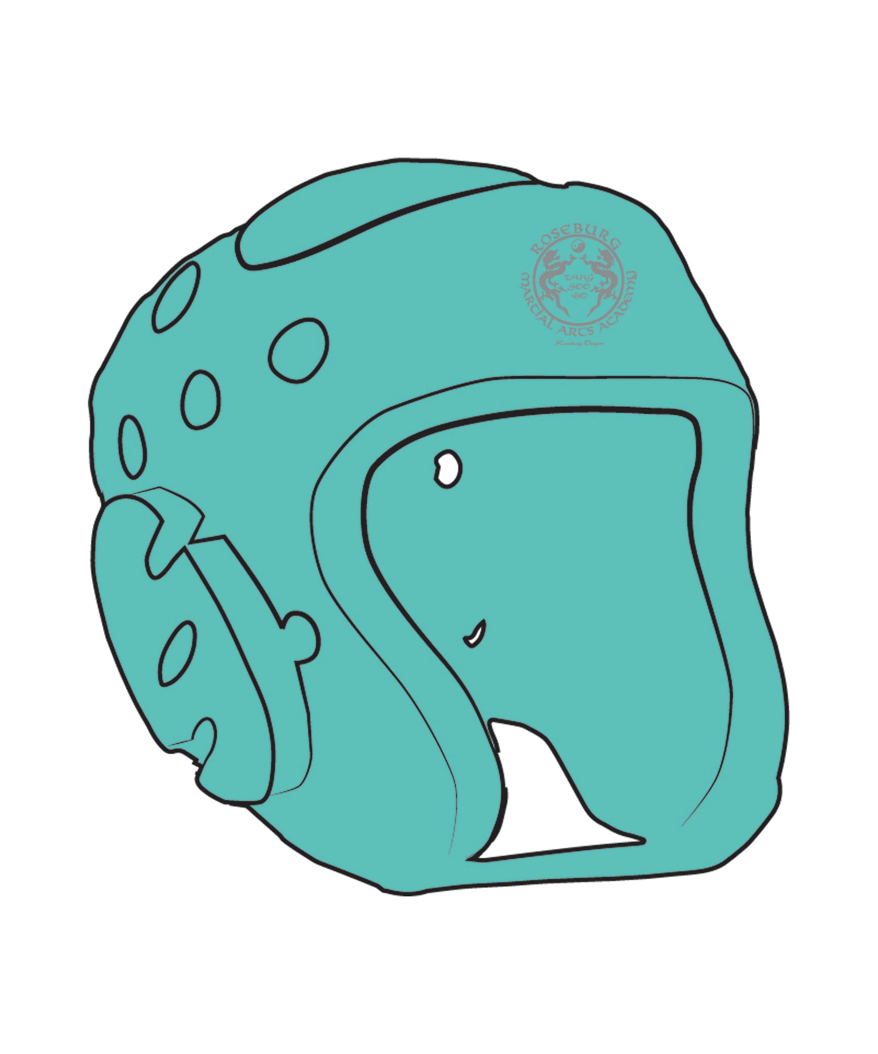 Century Headgear Custom, Teal