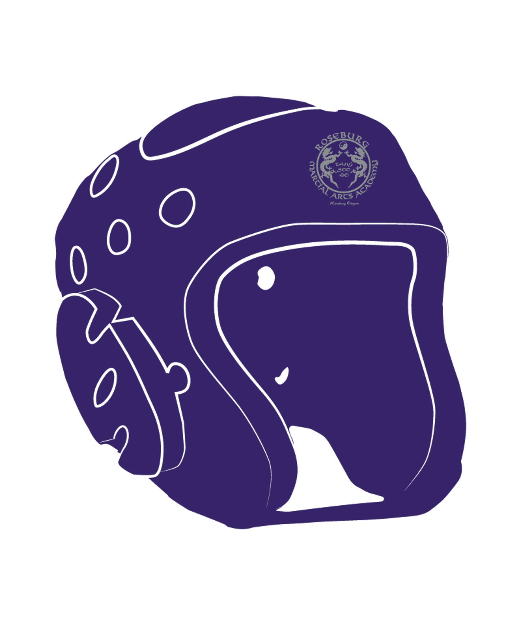 Century Headgear Custom, Purple