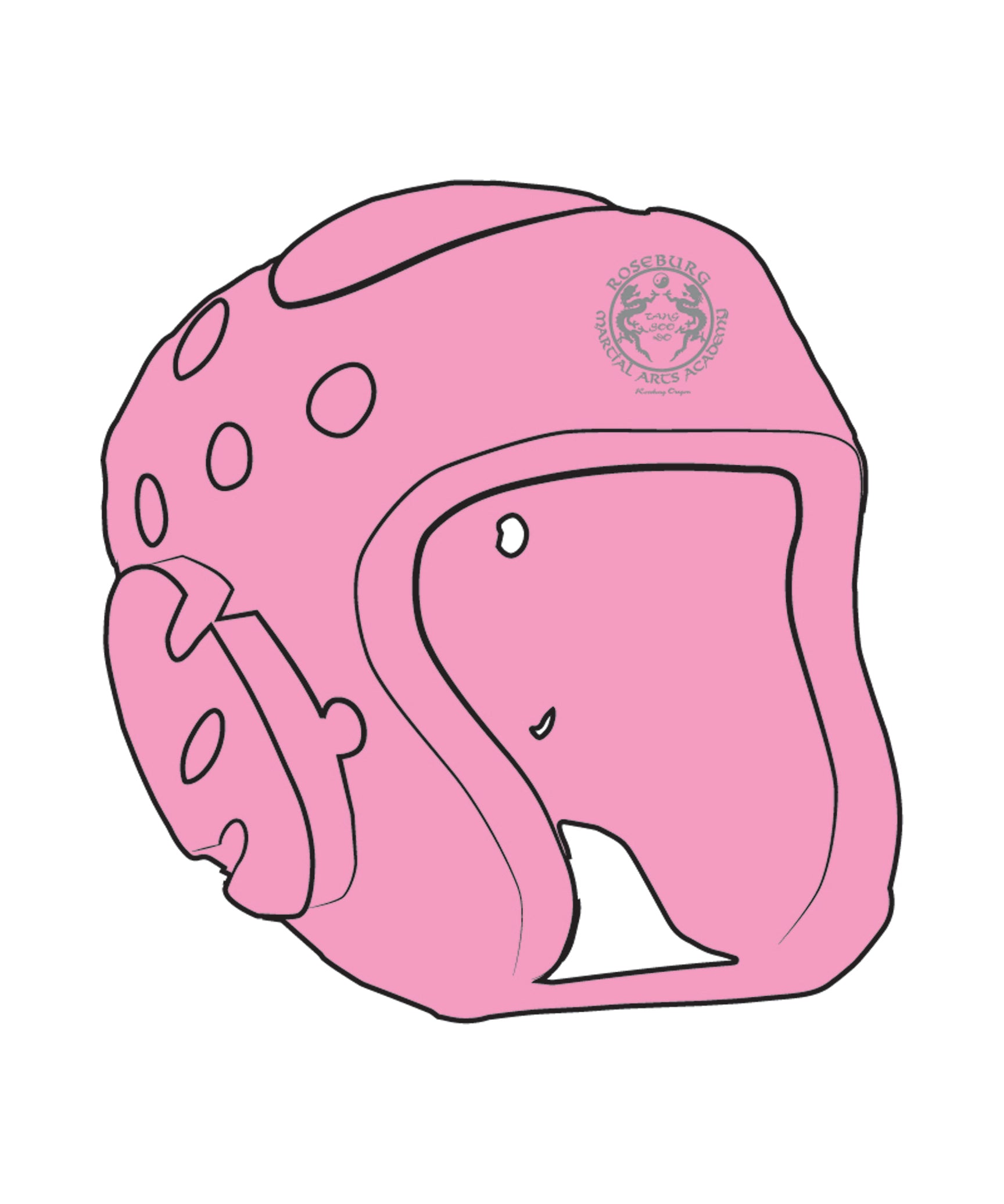 Century Headgear Custom, Neon Pink